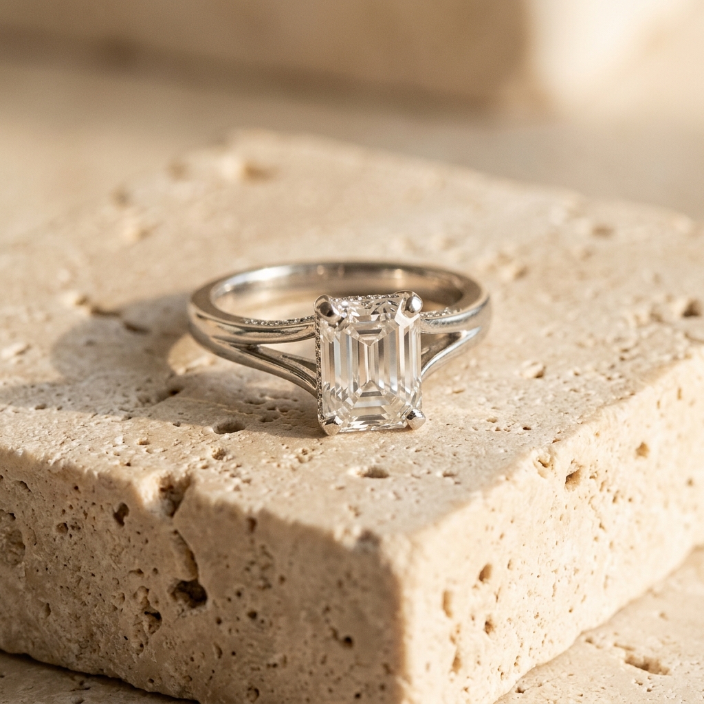 Lumina Solitaire Ring